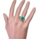 14号 祖母绿 3.057ct 钻石 0.47ct 戒指 K18WG白金 18K 4.1g 女士
【中古】【真子质店】【NN】




【DDxx】