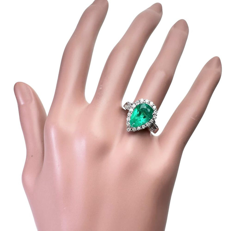 14号 エメラルド 2.70ct ダイヤモンド 0.71ct リング・指輪 K18WGホワイトゴールド 18金 6.5g レディース
【中古】【真子質店】【NN】




【TIDMo】