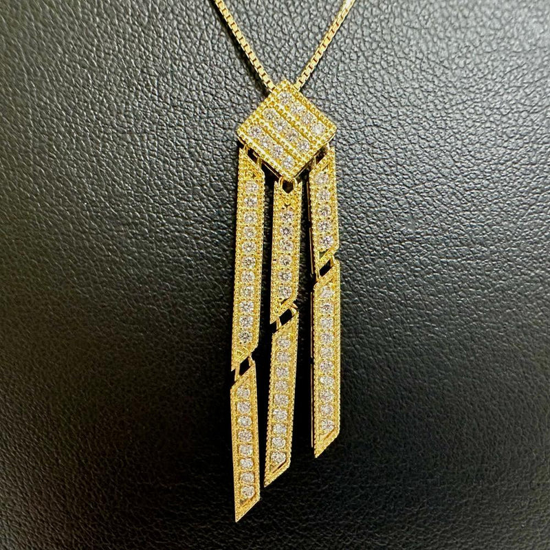 ダイヤモンド 計0.60ct ネックレス K18ゴールド 18金 5.7g 45cm レディース
【中古】【真子質店】【NN】




【KTY】