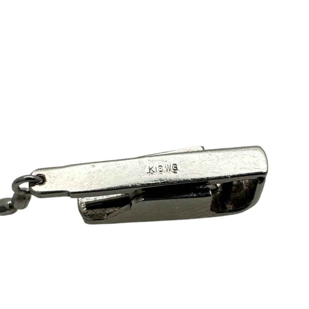 希少k18翡翠ループタイ ソーティング 琥珀 ネックレス K18 21.4g 52cm ダイヤモンド