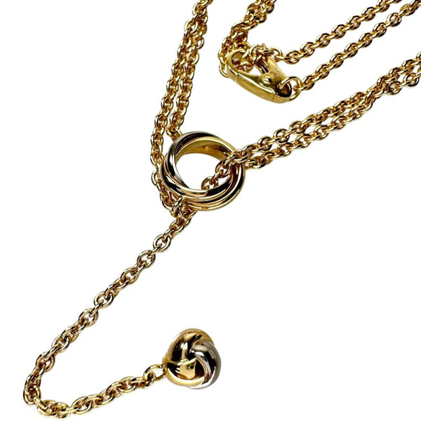 最終値下げ‼️Cartier ネックレス CARTIER/カルティエ】 ネックレス ベビートリニティ パンピーユ K18