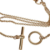 【HERMES/エルメス】 ネックレス クルードフォルジュST/クルー・ド・フォルジュ 2022年春夏 K18PGピンクゴールド 18金/（K18RG/ローズゴールド） 17.3g 40cm レディース
【中古】【真子質店】【BL】




【MaxMoT】