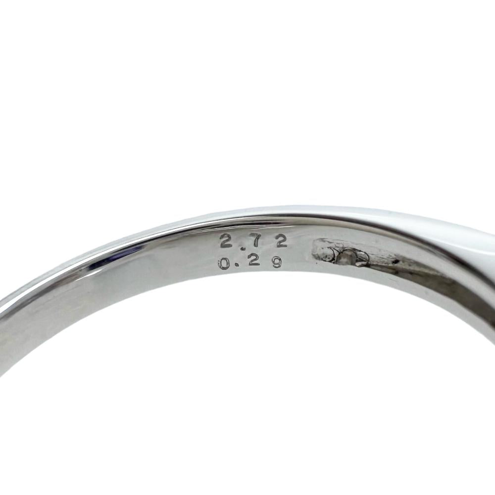 13号 タンザナイト 2.72ct ダイヤモンド 0.29ct リング・指輪 Pt950