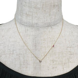 ダイヤモンド 0.10ct ルビー ネックレス K18ゴールド 18金 1.4g 40cm レディース
【中古】【真子質店】【NN】




【IYMo】