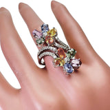 12号 フラワーデザイン マルチカラーサファイア 5.82ct ダイヤモンド 0.52ct リング・指輪 K18WGホワイトゴールド 18金 10.2g レディース
【中古】【真子質店】【NN】




【IDYMa】