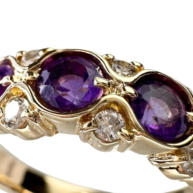 12号 アメジスト 0.755ct ダイヤモンド 0.16ct リング・指輪 K18ゴールド 18金 4.8g レディース
【中古】【真子質店】【NN】




【MoTMi】