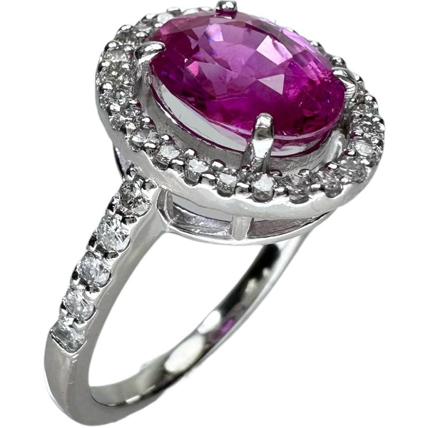14号 ピンクサファイア 2.68ct ダイヤモンド 計0.41ct リング・指輪 Pt900プラチナ 5.9g レディース
【中古】【真子質店】【NN】




【IMiMiI】