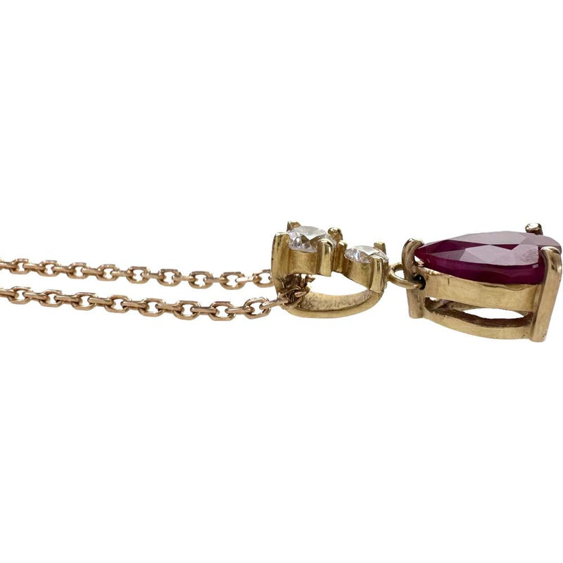 ルビー 1.12ct ダイヤモンド 計0.16ct ネックレス K18ゴールド 18金 3.4g 46cm レディース
【中古】【真子質店】【NN】




【YKI】