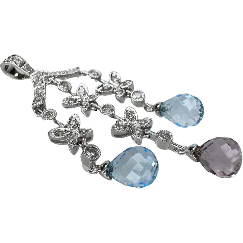 ブルートパーズ/アメジスト 計3.42ct ダイヤモンド 計0.25ct ペンダントトップ K18WGホワイトゴールド 18金 3.6g レディース
【中古】【真子質店】【NN】




【MaDI】