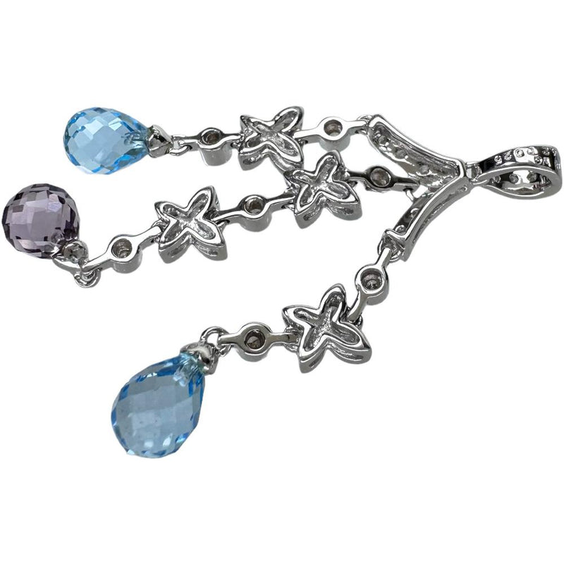 ブルートパーズ/アメジスト 計3.42ct ダイヤモンド 計0.25ct ペンダントトップ K18WGホワイトゴールド 18金 3.6g レディース
【中古】【真子質店】【NN】




【MaDI】