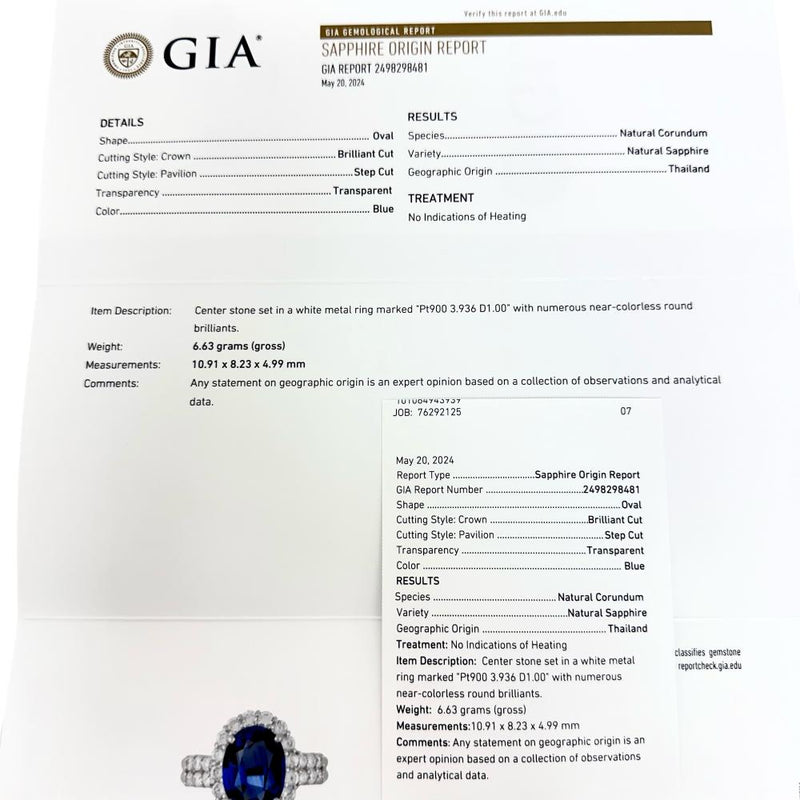 ★★最終特価品 12号 タイ産非加熱サファイア 3.936ct ダイヤモンド 1.00ct リング・指輪 Pt900プラチナ 6.6g レディース
【中古】【真子質店】【ON】




【KKxx】