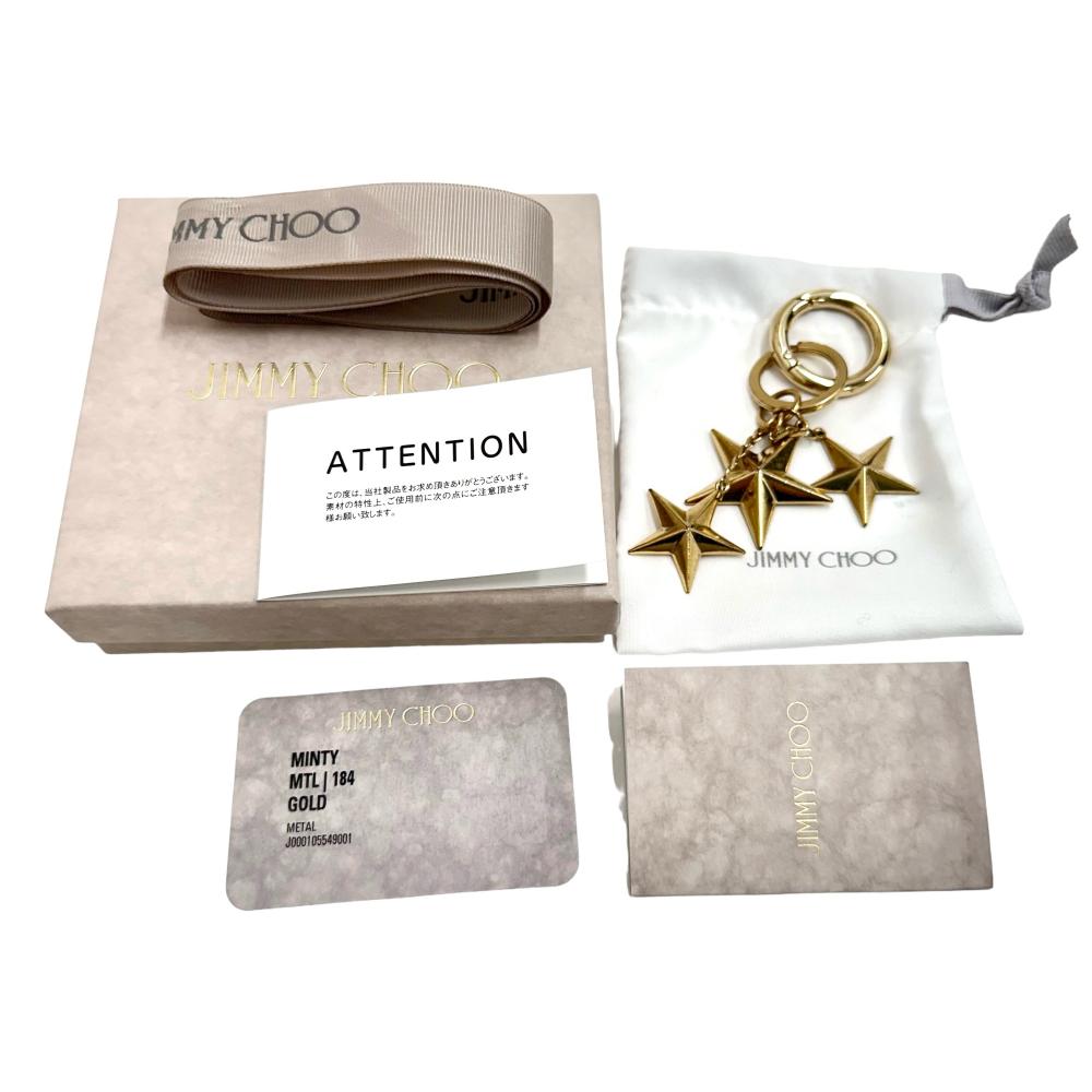 JIMMY CHOO/ジミーチュウ】 スター バッグチャーム 袋/冊子類 箱