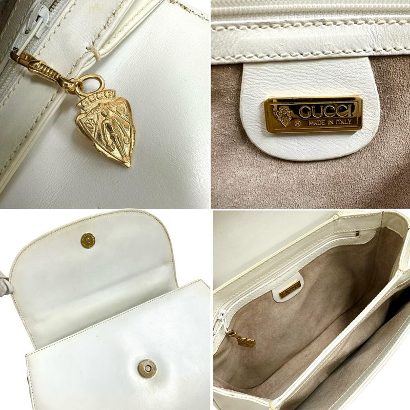 【GUCCI/グッチ】 オールドグッチ トップハンドルバッグ ハンドバッグ レザー アイボリー レディース【中古】【真子質店】【GD】




【Tx】