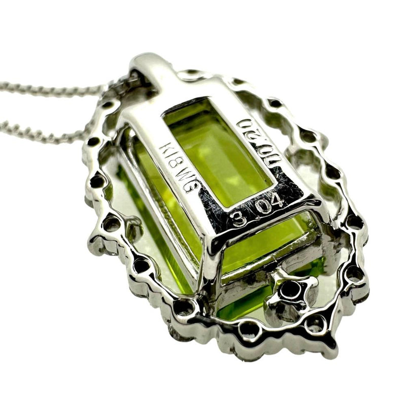 ペリドット 3.04ct ダイヤモンド 計0.20ct ネックレス K18WGホワイトゴールド 18金 4.8g 45cm レディース
【中古】【真子質店】【NN】




【Yxx】