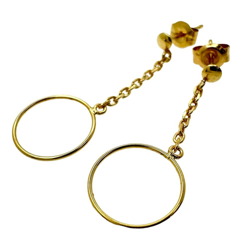 サークル ぶら下がり ピアス K18ゴールド 18金 0.6g レディース
【中古】【真子質店】【NN】




【YY】