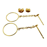 サークル ぶら下がり ピアス K18ゴールド 18金 0.6g レディース
【中古】【真子質店】【NN】




【YY】