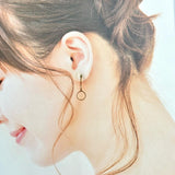 サークル ぶら下がり ピアス K18ゴールド 18金 0.6g レディース
【中古】【真子質店】【NN】




【YY】