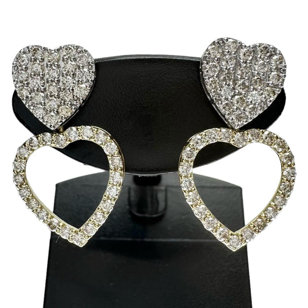 2WAY ハートデザイン ダイヤモンド 0.50/0.50ct ピアス K18YGイエローゴールド 18金/K18WGホワイトゴールド 18金 2.5g レディース
【中古】【真子質店】【NN】




【MoMox】