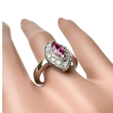 8.5号 ピンクサファイア 0.99ct ダイヤモンド 計0.29ct リング・指輪 Pt900プラチナ 8.3g レディース
【中古】【真子質店】【NN】




【KST】