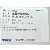 9.5号 ルビー リング・指輪 K18ゴールド 18金 3.7g レディース
【中古】【真子質店】【NN】




【MaSY】