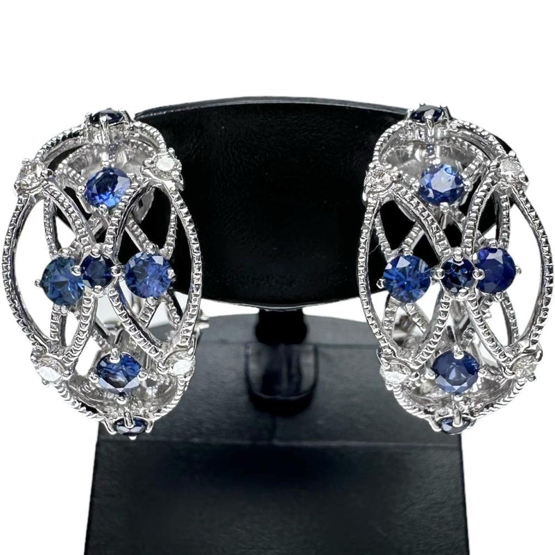 サファイア 計0.37×2ct ダイヤモンド 計0.08×2ct ピアス K18WGホワイトゴールド 18金 6.9g レディース
【中古】【真子質店】【NN】




【KKx】