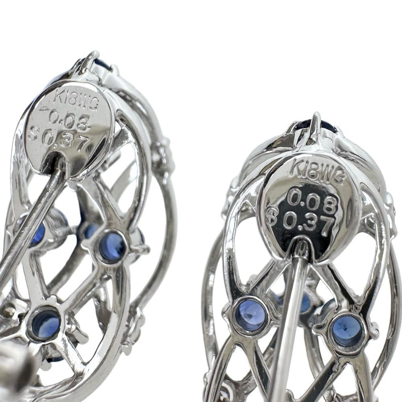 サファイア 計0.37×2ct ダイヤモンド 計0.08×2ct ピアス K18WGホワイトゴールド 18金 6.9g レディース
【中古】【真子質店】【NN】




【KKx】