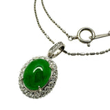 翡翠/ヒスイ 3.48ct ダイヤモンド 計0.61ct ネックレス Pt900プラチナ/Pt850プラチナ 5.9g 40cm レディース
【中古】【真子質店】【NN】




【SxT】