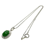 翡翠/ヒスイ 3.48ct ダイヤモンド 計0.61ct ネックレス Pt900プラチナ/Pt850プラチナ 5.9g 40cm レディース
【中古】【真子質店】【NN】




【SxT】