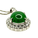 翡翠/ヒスイ 3.48ct ダイヤモンド 計0.61ct ネックレス Pt900プラチナ/Pt850プラチナ 5.9g 40cm レディース
【中古】【真子質店】【NN】




【SxT】