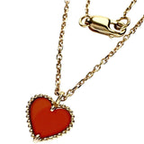 【Van Cleef & Arpels/ヴァンクリーフ＆アーペル】 カーネリアン ネックレス スウィートアルハンブラ ハート K18PGピンクゴールド 18金 2.7g 40cm レディース
【中古】【真子質店】【BL】




【IKxMo】