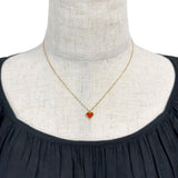 【Van Cleef & Arpels/ヴァンクリーフ＆アーペル】 カーネリアン ネックレス スウィートアルハンブラ ハート K18PGピンクゴールド 18金 2.7g 40cm レディース
【中古】【真子質店】【BL】




【IKxMo】