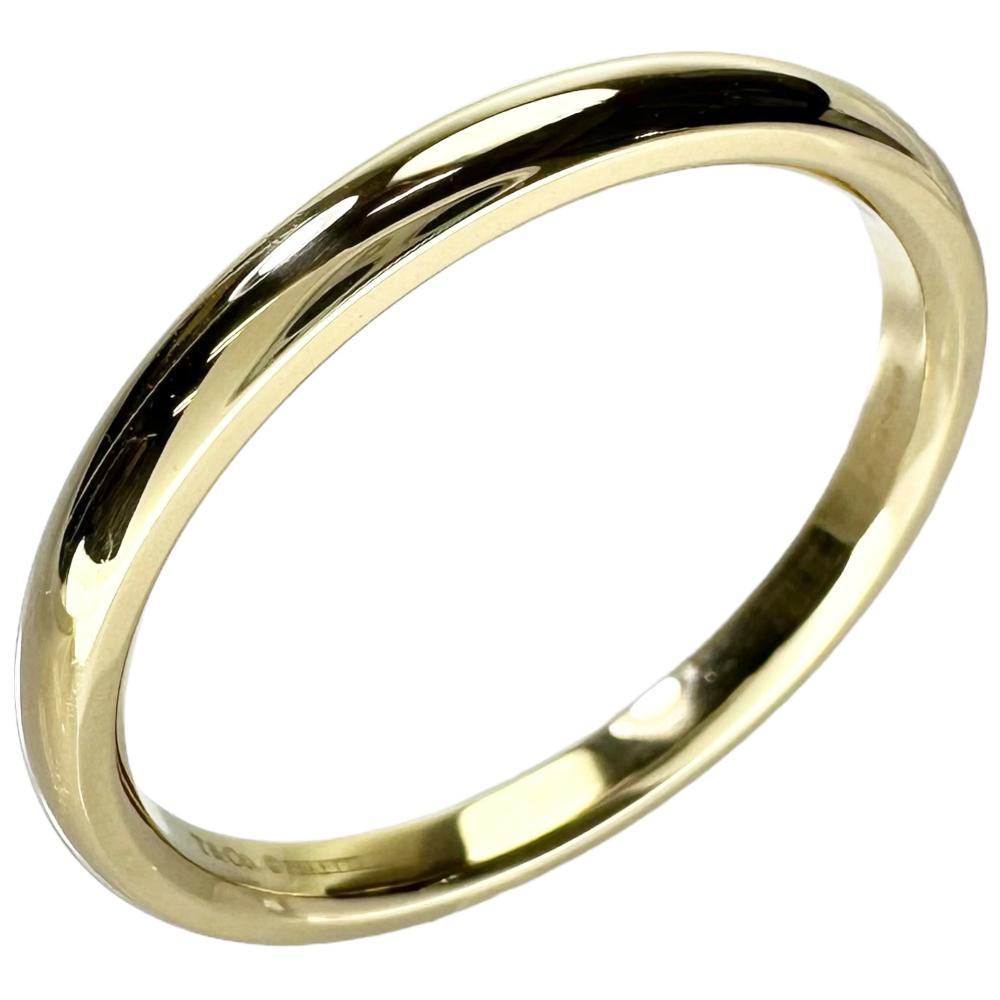 ティファニー スタッズ ゴールド メンズ リング 18.5号 YO500