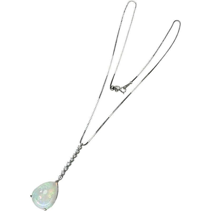 オパール 13.68ct ダイヤモンド 0.50ct ネックレス K18WGホワイトゴールド 18金 8.5g 45cm レディース
【中古】【真子質店】【NN】




【ITTI】