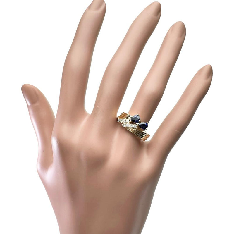 美品『USED』 K18 リング・指輪 ダイヤモンド 0.30ct 5.6g 11号