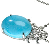 トルコ石/ターコイズ 6.31ct ダイヤモンド 0.02ct ネックレス K18WGホワイトゴールド 18金 6.2g 56cm レディース
【中古】【真子質店】【NN】




【DSMo】