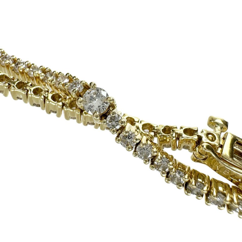 ダイヤモンド 計3.02ct ブレスレット K18ゴールド 18金 10.4g 18cm レディース
【中古】【真子質店】【NN】




【TDMaI】