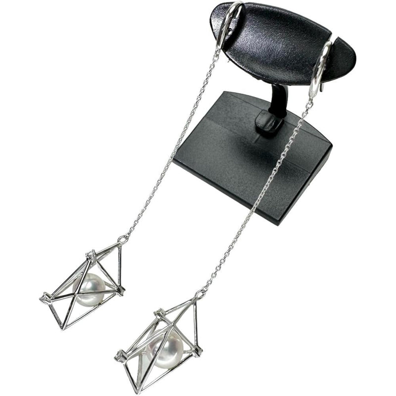 花珠オーロラ真珠/アコヤ真珠 6.7mm×2 ダイヤモンド 計0.04×2ct ピアス K18WGホワイトゴールド 18金 4.0g レディース
【中古】【真子質店】【NN】




【DDx】