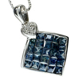 ミステリーセッティングサファイア 1.25ct ダイヤモンド 0.03ct ネックレス K18WGホワイトゴールド 18金 2.8g 40cm レディース
【中古】【真子質店】【NN】




【MaxMi】