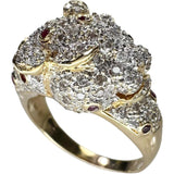 17号 パンサー/豹デザイン ダイヤモンド 0.86ct ルビー 0.23ct リング・指輪 K18ゴールド 18金 9.5g レディース
【中古】【真子質店】【NN】




【IITT】