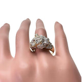 17号 パンサー/豹デザイン ダイヤモンド 0.86ct ルビー 0.23ct リング・指輪 K18ゴールド 18金 9.5g レディース
【中古】【真子質店】【NN】




【IITT】