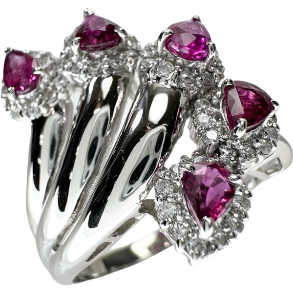 13号 ルビー 計1.00ct ダイヤモンド 計0.32ct リング・指輪 Pt900プラチナ 8.5g レディース
【中古】【真子質店】【NN】




【MoSD】