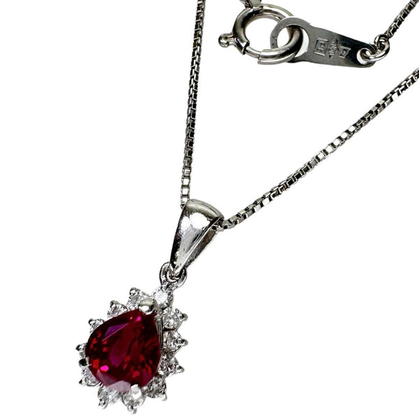 ルビー 0.77ct ダイヤモンド 0.16ct ネックレス Pt850プラチナ/Pt900プラチナ 3.5g 41cm レディース
【中古】【真子質店】【NN】




【MaxMi】