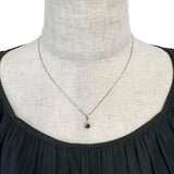 ルビー 0.77ct ダイヤモンド 0.16ct ネックレス Pt850プラチナ/Pt900プラチナ 3.5g 41cm レディース
【中古】【真子質店】【NN】




【MaxMi】