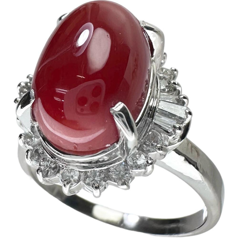 17号 血赤サンゴ ダイヤモンド 計0.48ct リング・指輪 Pt900プラチナ 9.8g レディース
【中古】【真子質店】【NN】




【SMaMo】