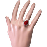 17号 血赤サンゴ ダイヤモンド 計0.48ct リング・指輪 Pt900プラチナ 9.8g レディース
【中古】【真子質店】【NN】




【SMaMo】