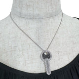 鍵/カギモチーフ ダイヤモンド/ブラックダイヤモンド 1.15ct ペンダントトップ K18WGホワイトゴールド 18金 7.4g レディース
【中古】【真子質店】【NN】




【MiMoMi】