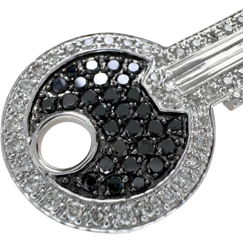 鍵/カギモチーフ ダイヤモンド/ブラックダイヤモンド 1.15ct ペンダントトップ K18WGホワイトゴールド 18金 7.4g レディース
【中古】【真子質店】【NN】




【MiMoMi】
