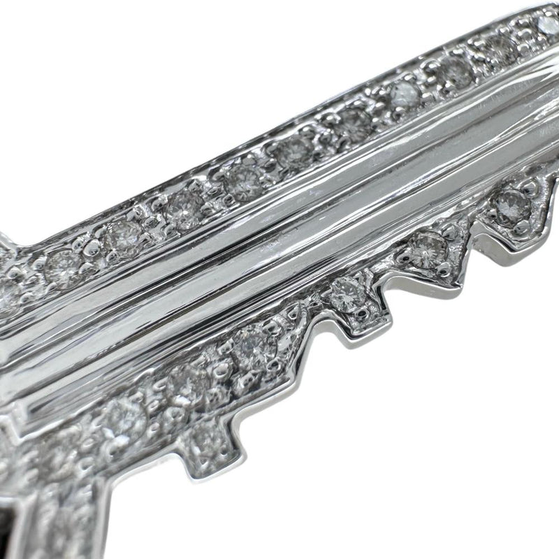 鍵/カギモチーフ ダイヤモンド/ブラックダイヤモンド 1.15ct ペンダントトップ K18WGホワイトゴールド 18金 7.4g レディース
【中古】【真子質店】【NN】




【MiMoMi】