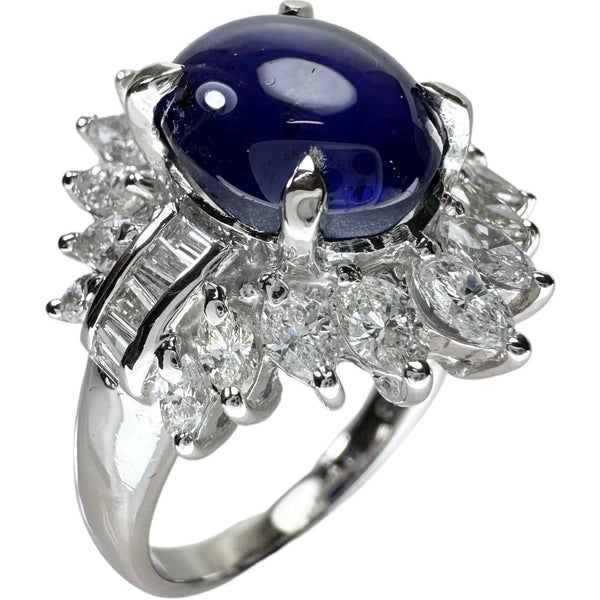★★最終特価品 13号 非加熱スリランカ産バイオレットスターサファイア 4.78ct ダイヤモンド 計1.19ct リング・指輪 Pt900プラチナ 9.4g レディース
【中古】【真子質店】【ON】




【MaMaTT】