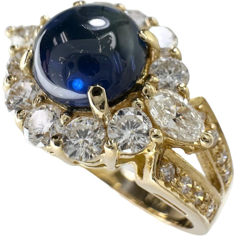 14号 カボションカットサファイア 2.26ct ダイヤモンド 0.99ct リング・指輪 K18ゴールド 18金 6.5g レディース
【中古】【真子質店】【NN】




【ITMoD】